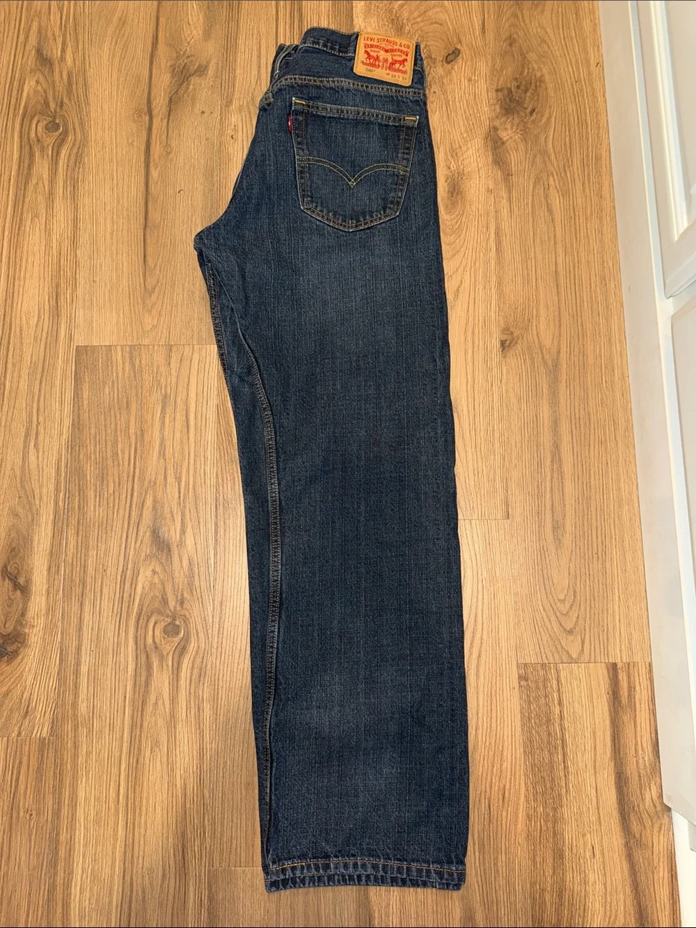 Levi's Men's Indigo Straight-Leg Jeans 569